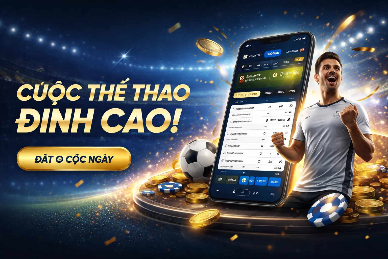 Sân vận động bóng đá với tỉ lệ kèo nhà cái go881.club